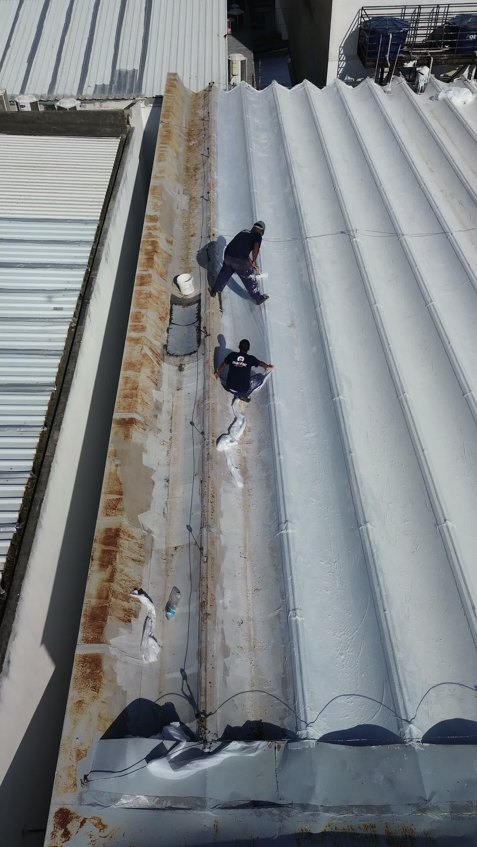 Equipe Manfac em operação